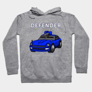 Defender, Car for the Dystopian Future Hoodie